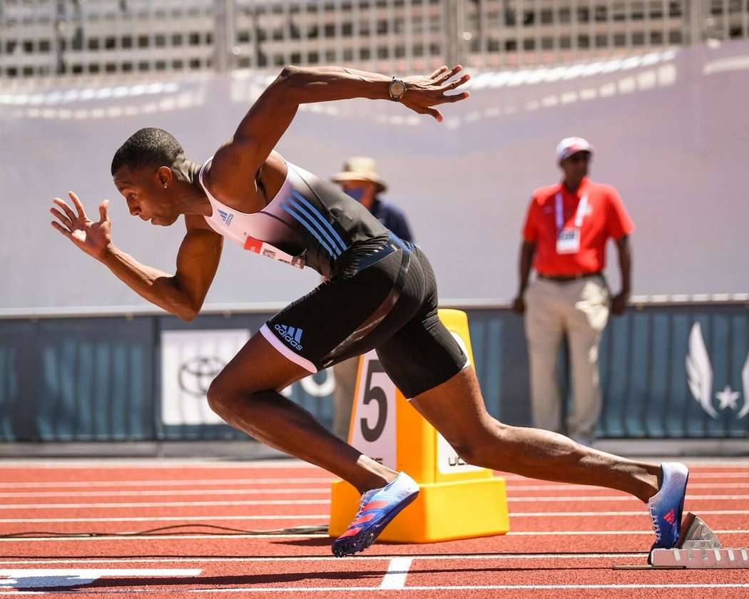 Americký talent na sprinterských tratích, osmnáctiletý Erriyon Knighton