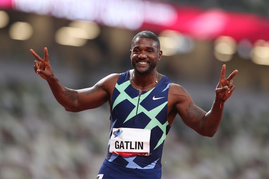Kontroverzní osobnost světové atletiky Justin Gatlin poběží opět na Zlaté tretře v Ostravě