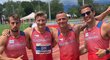 Dalších 15 setin! Štafeta na 4x100 metrů opět zlepšila český rekord