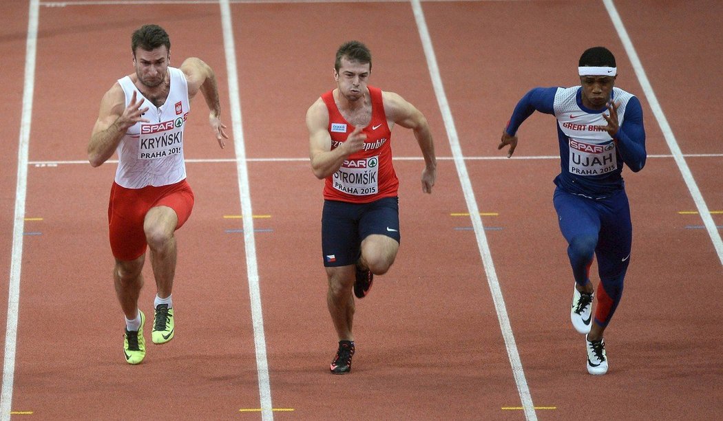 Sprinter Zdeněk Stromšík je novým českým rekordmanem na 100 metrů 