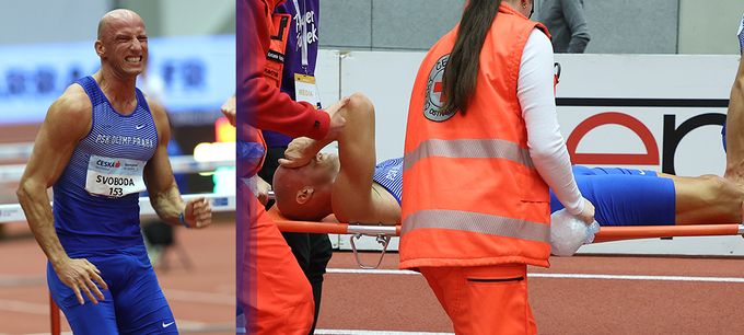 Další rána pro Svobodu. Zlato přebíral na ošetřovně, halové ME je v ohrožení Další rána pro Svobodu. Zlato přebíral na ošetřovně, halové ME je v ohrožení