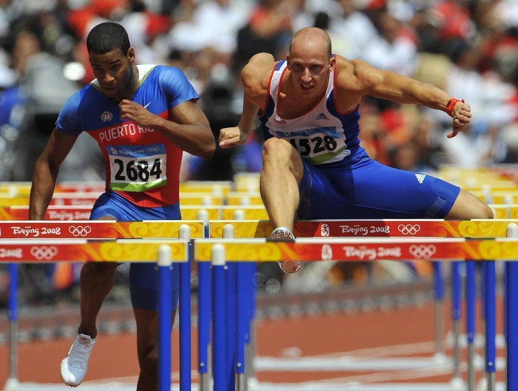 Petr Svoboda na olympijských hrách v Pekingu.