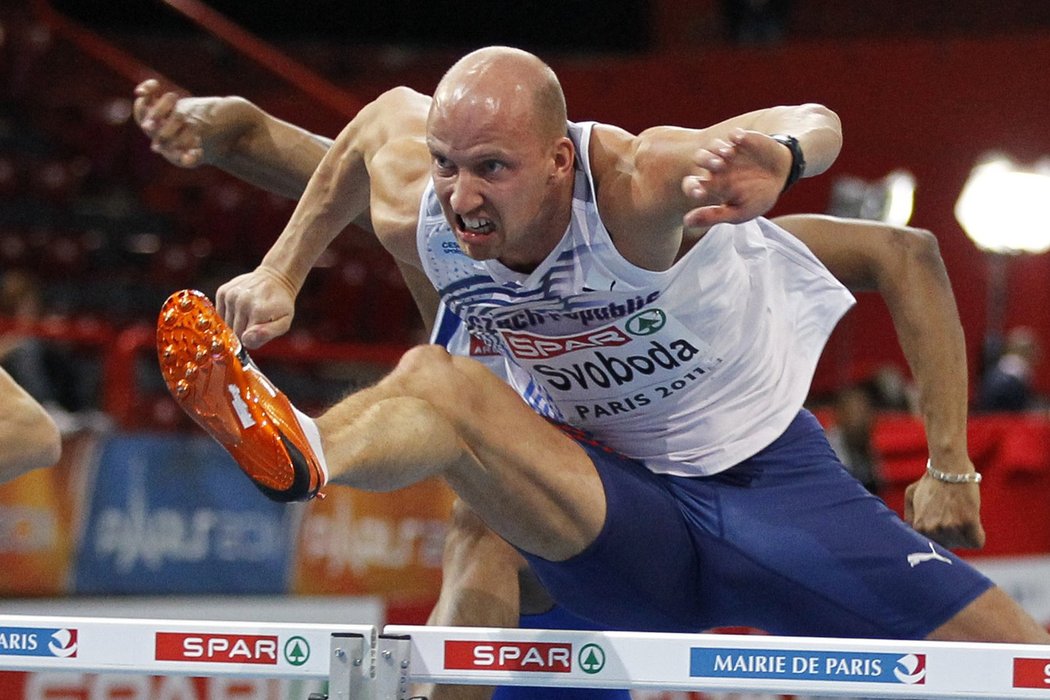 Petr Svoboda si běží pro zlatou medaili