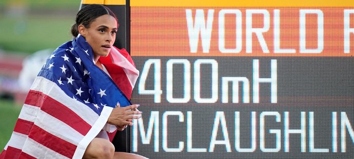 Sydney McLaughlin vytvořila nový světový rekord