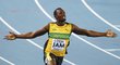 Je to tam! Usain Bolt dovedl jamajskou štafetu ke zlatým medailím, navíc ve světovém rekordu