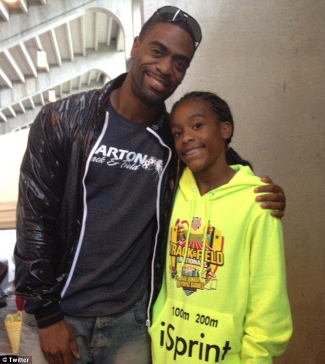 Tyson Gay a Trinity Gayová