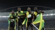 Jamajská štafeta si vychutnává pocity vítězů