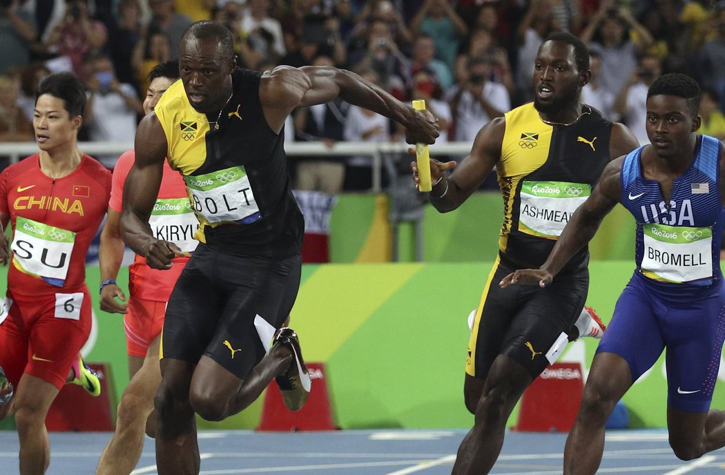 Usain Bolt předvedl fenomenální závěr