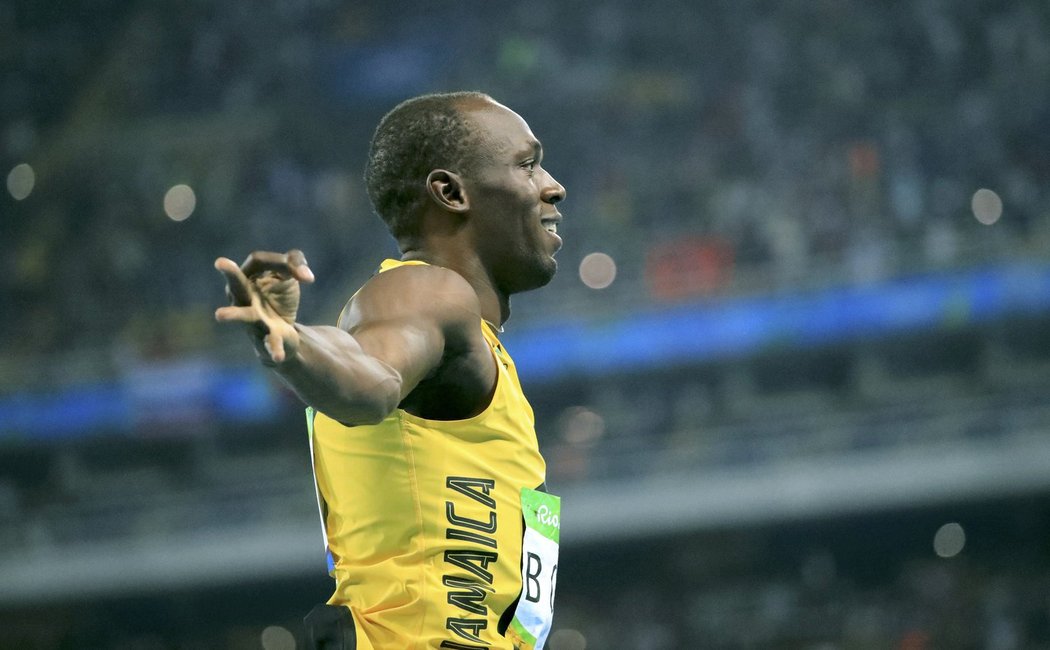  Usain Bolt ovládl i závěrečnou část štafety