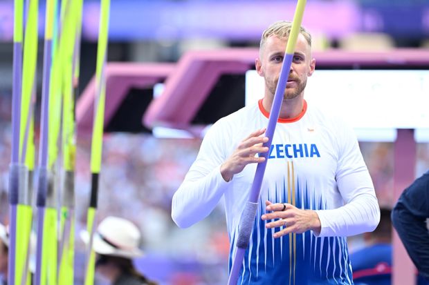 Jakub Vadlejch v kvalifikaci na olympiádě Jakub Vadlejch v kvalifikaci na olympiádě