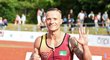 Jan Velebe pošesté vyhrál závod na 100 metrů na mistrovství republiky