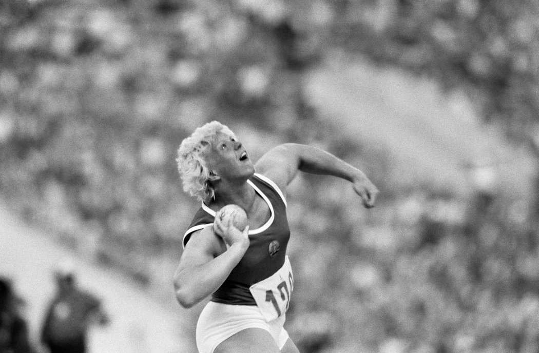 Východoněmecká šampionka Ilona Slupianeková byla jednou z mála, které byl prokázán doping
