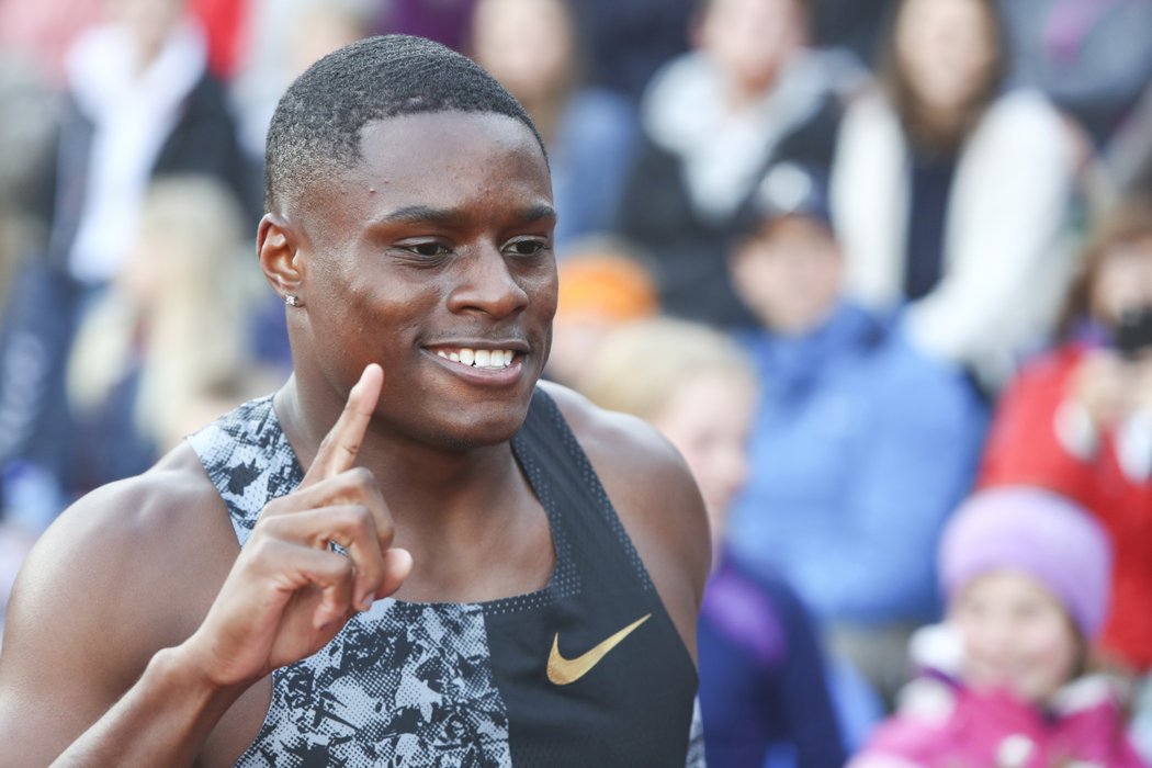 Christian Coleman na Diamantové lize v Oslu