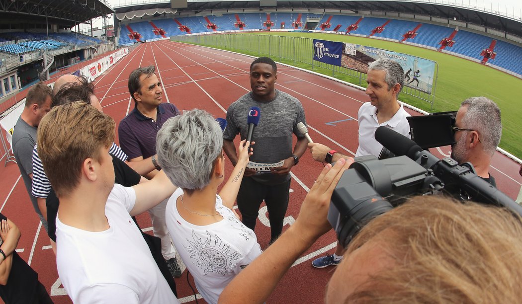 Největší hvězda Zlaté tretry Christian Coleman