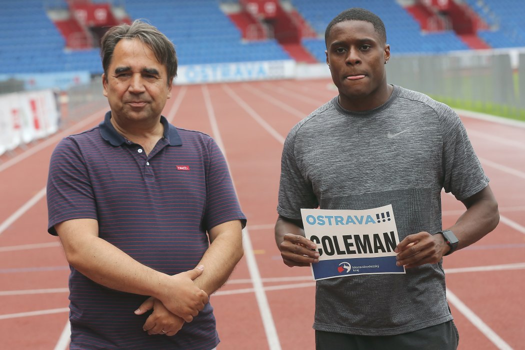 Největší hvězda Zlaté tretry Christian Coleman