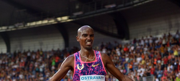 Vytrvalec Mo Farah se loučí s diváky na Zlaté tretře