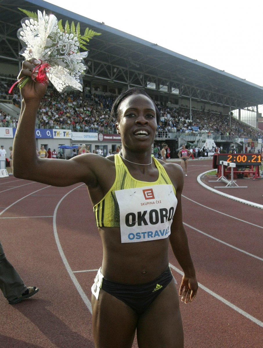 Vítězka běhu na 800 m, Britka Marilyn Okorová