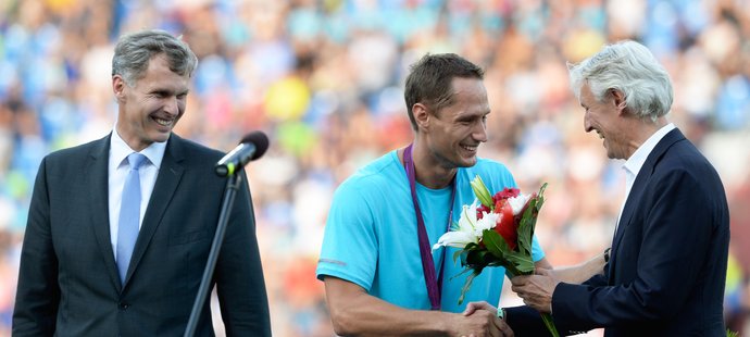 Vítězslav Veselý se dočkal své bronzové medaile z olympiády v Londýně