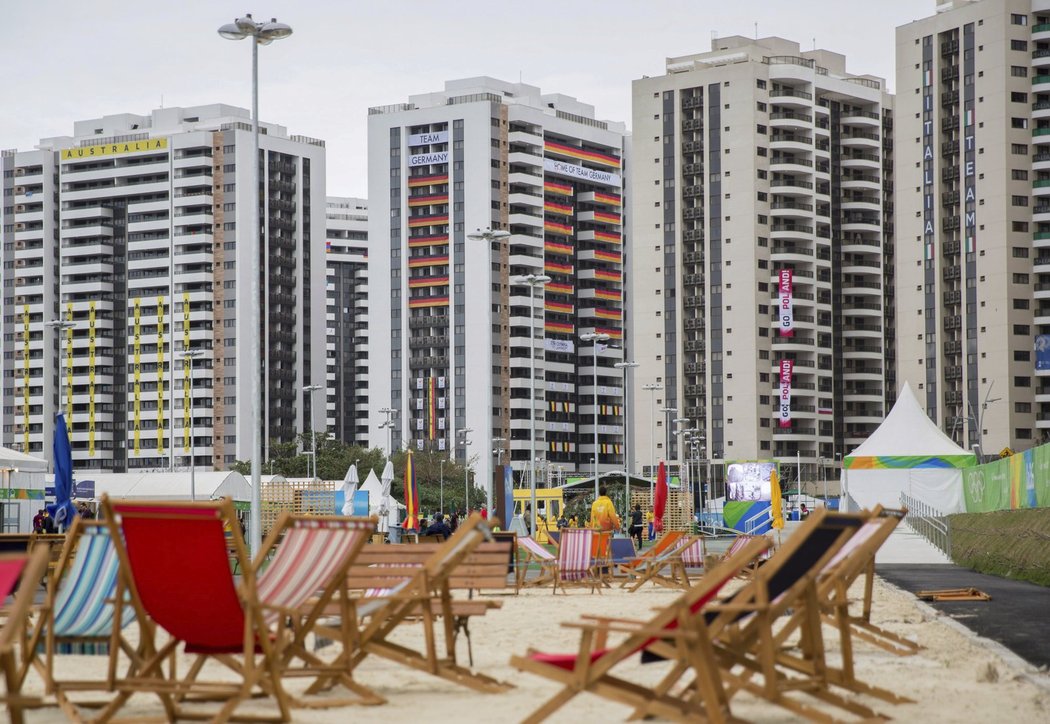 Pohled na budovy olympijské vesnice v Riu, kde bude bydlet mimo jiné i australská výprava