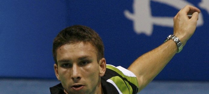 Nejlepší český badmintonista Petr Koukal ještě předtím, než překonal rakovinu varlat.