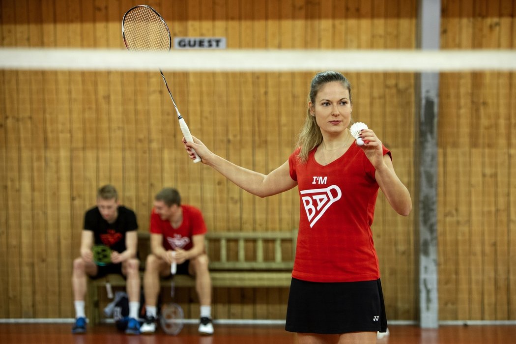 Česká badmintonová jednička mezi ženami Kateřina Tomalová