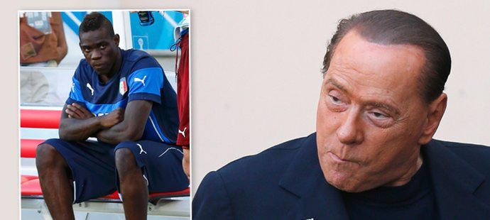 "Kvůli Balotellimu jsem prohrál na světovém šampionátu víc než Itálie," řekl Berlusconi listu Gazzetta dello Sport