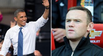 Rooney může pomoci rozhodnout volby prezidenta USA. Volil by Obamu