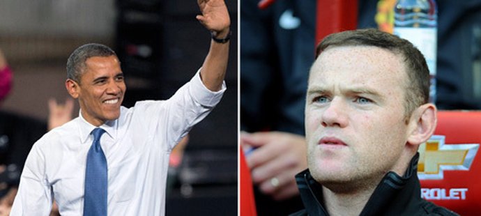 Wayne Rooney se vyznal ze své sympatie k Baracku Obamovi. Ovlivní tak americké prezidentské volby?