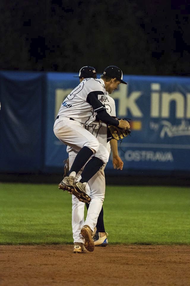 Baseballista Arrows Ostrava Jakub Kubica