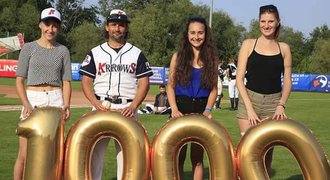 Mr. 1000! Baseballista Navrátil dosáhl na tisíc odpalů, další načal homerunem