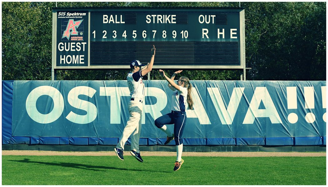 Sourozenci Kubicovi hrají baseball a softball