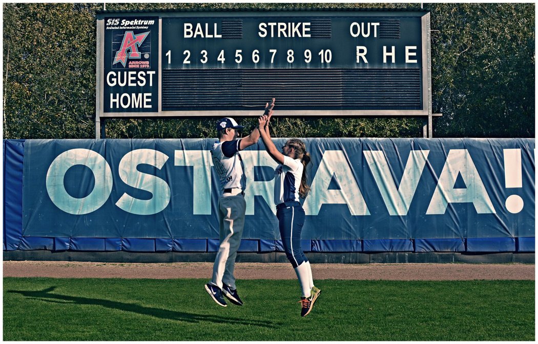 Sourozenci Kubicovi hrají baseball a softball