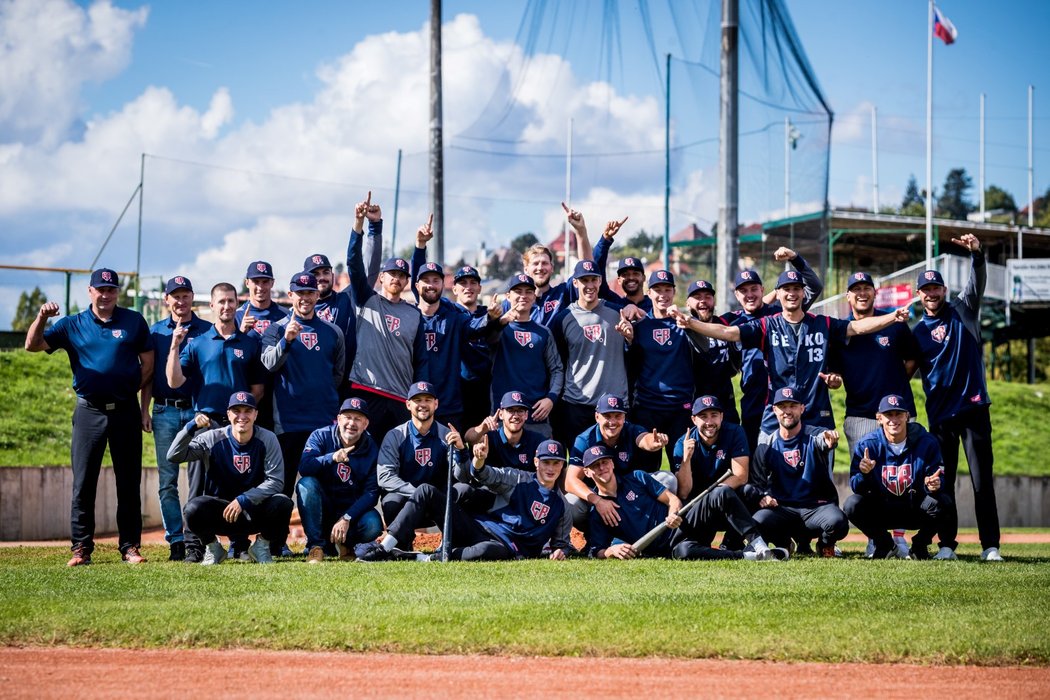 Čeští baseballisté po příjezdu z turnaje v Regensburgu