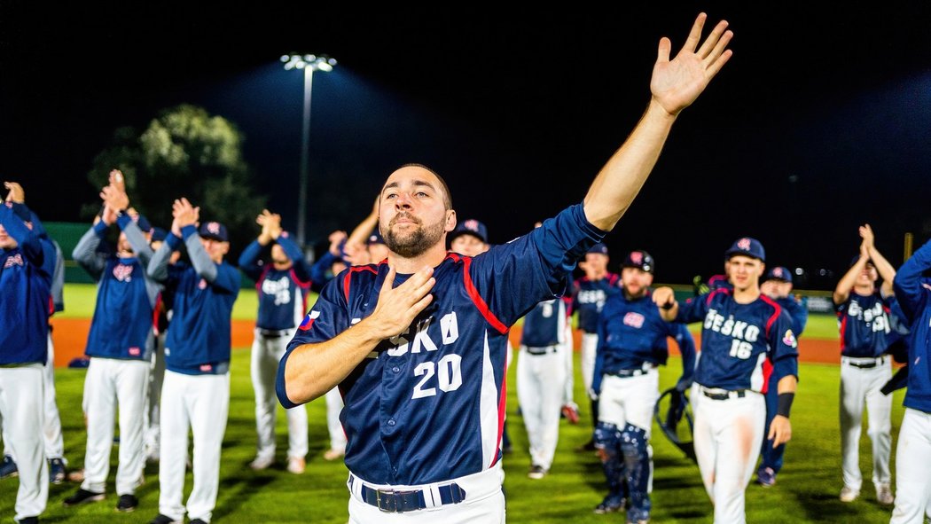 Čeští baseballisté oslavují postup na prestižní turnaj