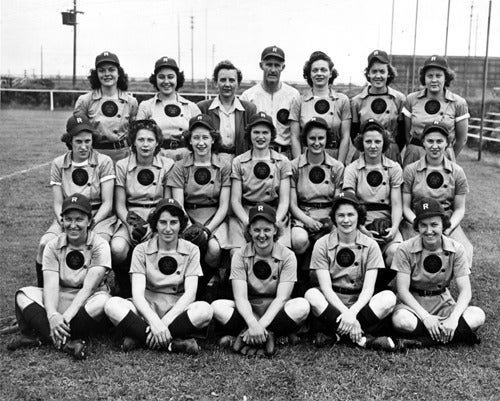 Slavný ženský tým Rockford Peaches