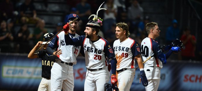Čeští baseballisté deklasovali na domácím ME Francii 11:1 a zahrají si o 5. místo