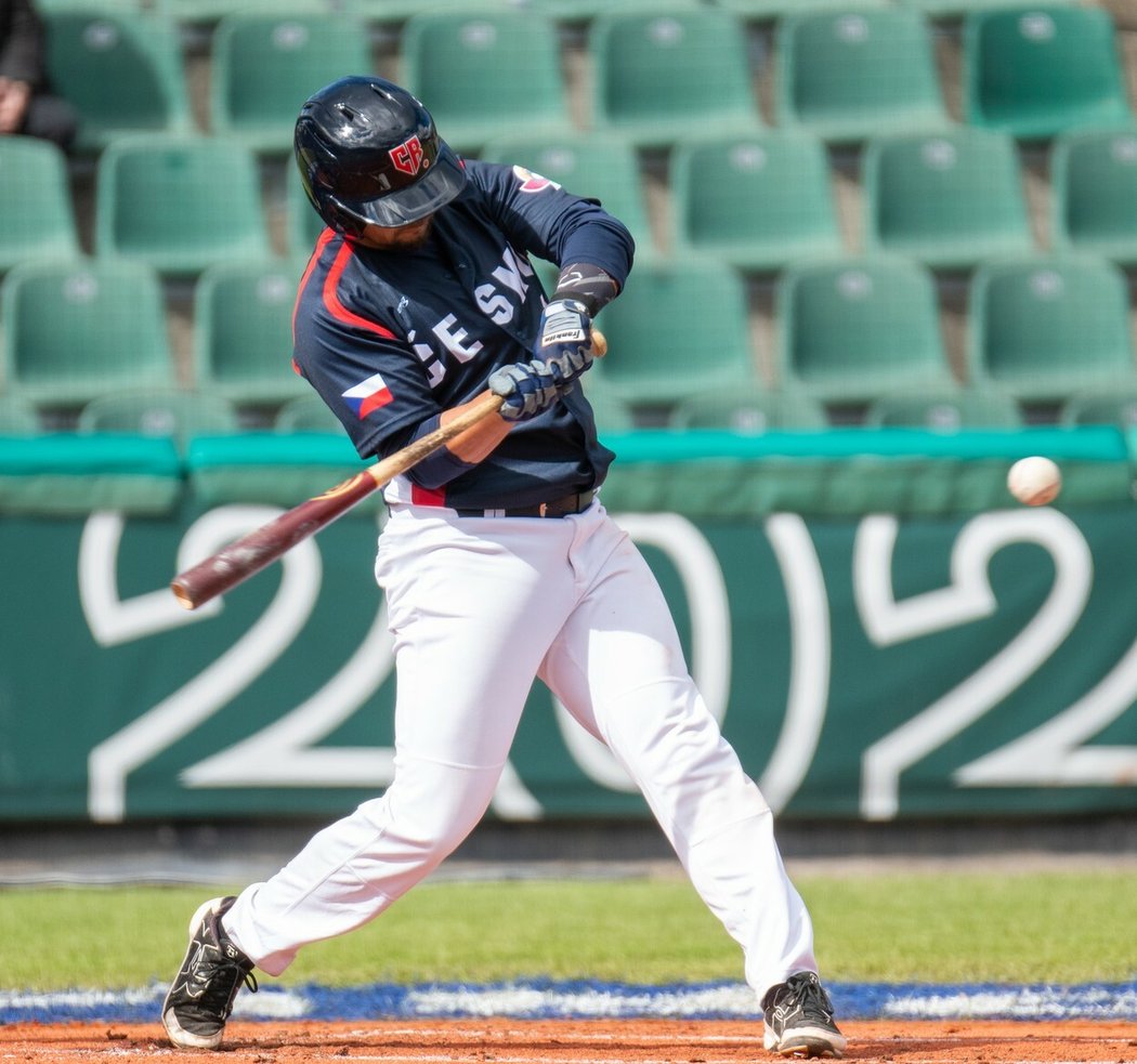 Petr Zýma na kvalifikaci World Baseball Classic proti domácímu Německu