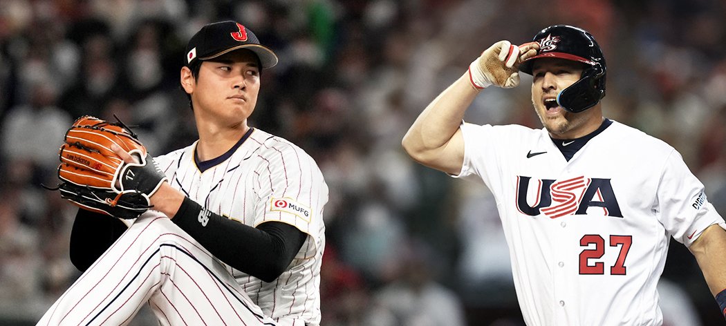 Finále World Baseball Classic okoření bitva dvou největších baseballových hvězd. Shohei Ohtani vs. Mike Trout. Oba hráči v MLB sdílí kabinu v Los Angeles