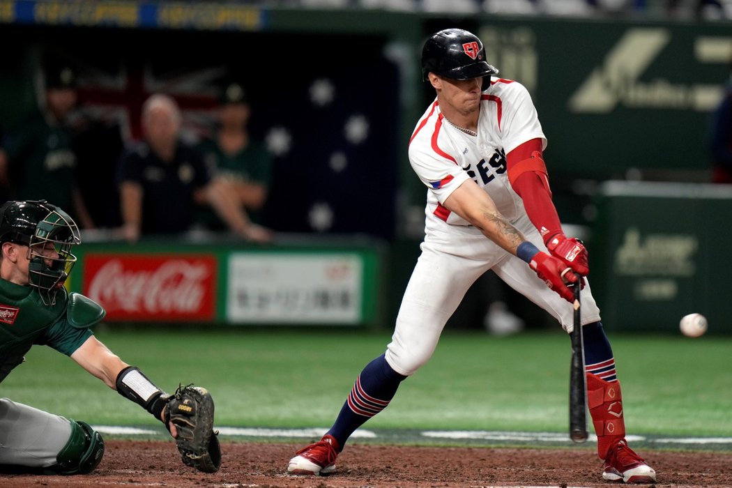 Český baseballista Marek Chlup po šampionátu v Japonsku touží po profesionální kariéře