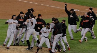 Baseballisté San Franciska vyhráli Světovou sérii MLB