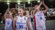 České basketbalistky se radují z titulu mistryň světa ve hře tři na tři