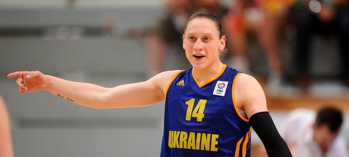 Alina Iagupovová je obrovským talentem ukrajinského basketbalu