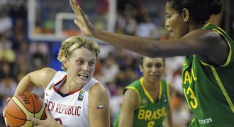 České basketbalistky si poradily s Brazilkami