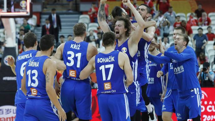 Čeští basketbalisté se probojovali do čtvrtfinále mistrovství světa