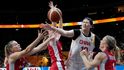 České basketbalistky v důležitém utkání skupiny D proti Číně
