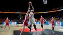 České basketbalistky v důležitém utkání skupiny D proti Číně
