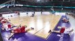 Čeští basketbalisté trénovali 30. srpna v rumunské Kluži před startem mistrovství Evropy