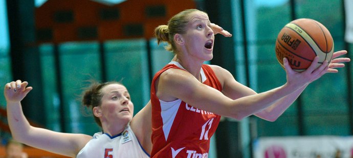 Kateřina Elhotová přerušila basketbalovou kariéru kvůli těhotenství