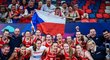 České basketbalistky oslavují postup do čtvrtfinále EuroBasketu
