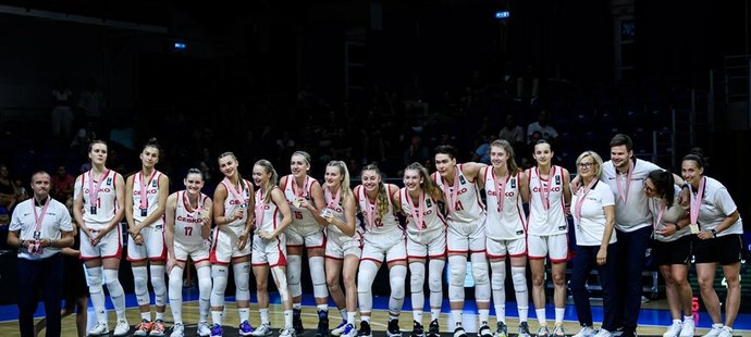The Czech junior women won silver at the under-20 European Championships